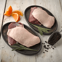 Chicken & Duck: Duck Breasts x 4 title=