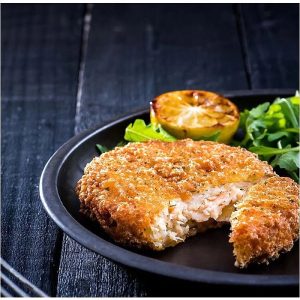 Oven Ready: Salmon & Dill Fish Cakes GF (10) title=