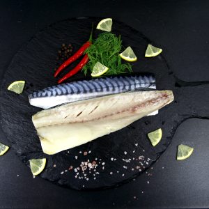 Frozen Fish: Mackerel Fillets (WILD) x 8 title=