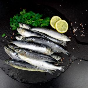Frozen Fish: Whole Sardines (WILD) 900g title=