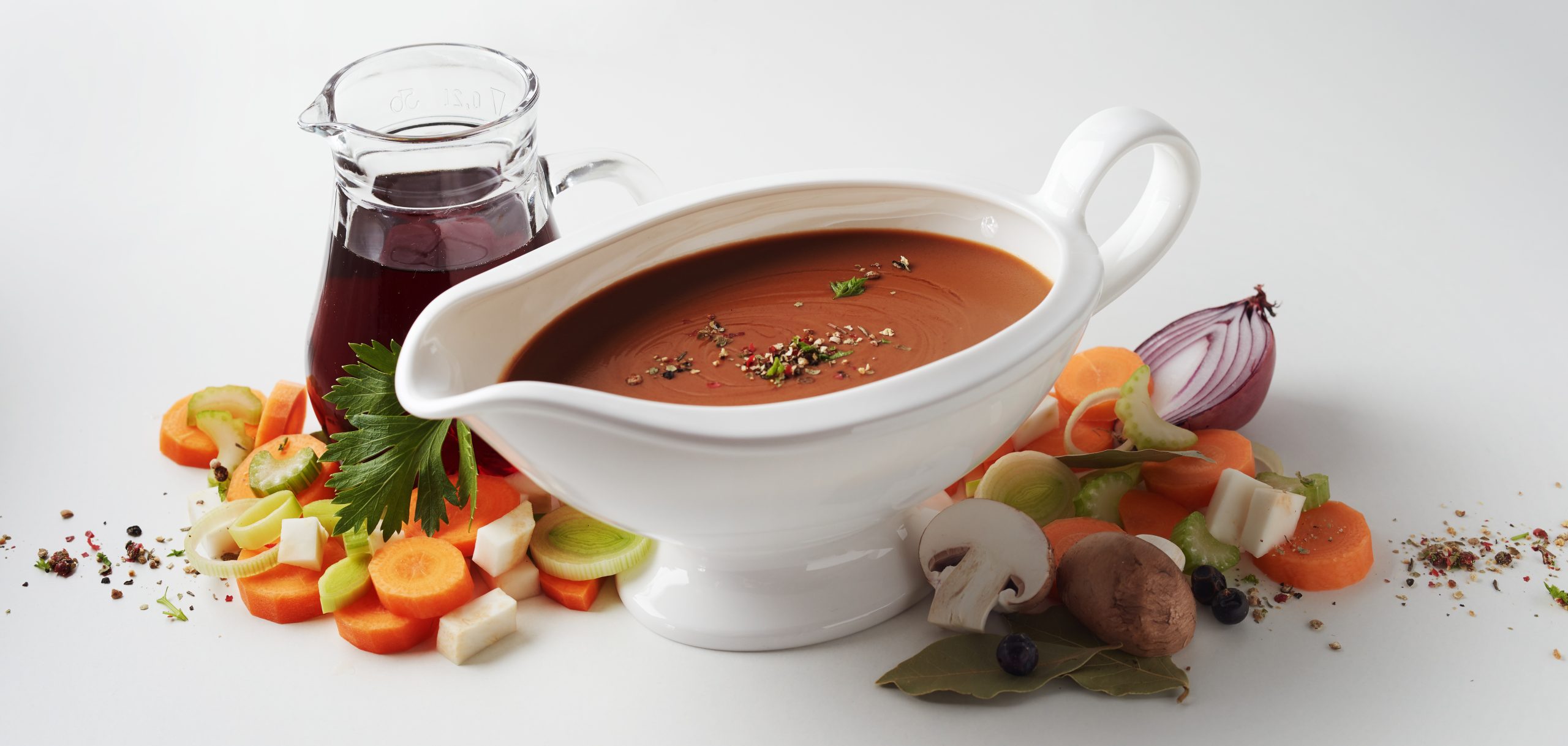 Rich tasty gravy raises the flavour a couple of notches