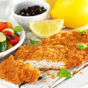 Oven Ready: Chicken Schnitzel x 10 (GF) title=