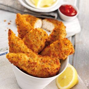 Oven Ready: Southern Fried Chicken Goujons Gluten Free x 950g title=