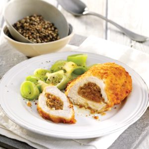 Oven Ready: Chicken Creamy Peppercorn Kyiv Style x 4 (GF) title=