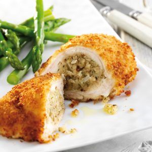 Oven Ready: Chicken Farmhouse Stuffing Kyiv Style x 4 (GF) title=