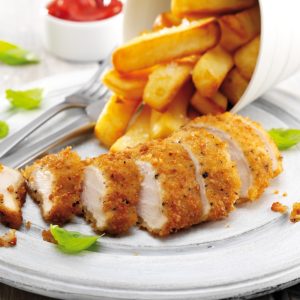 Oven Ready: Southern Fried Chicken Breasts (Gluten Free) - 5 LARGE title=